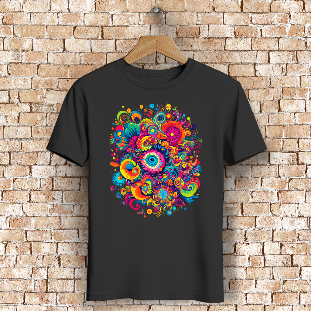 Herren Premium Bio T-Shirt Color Burst