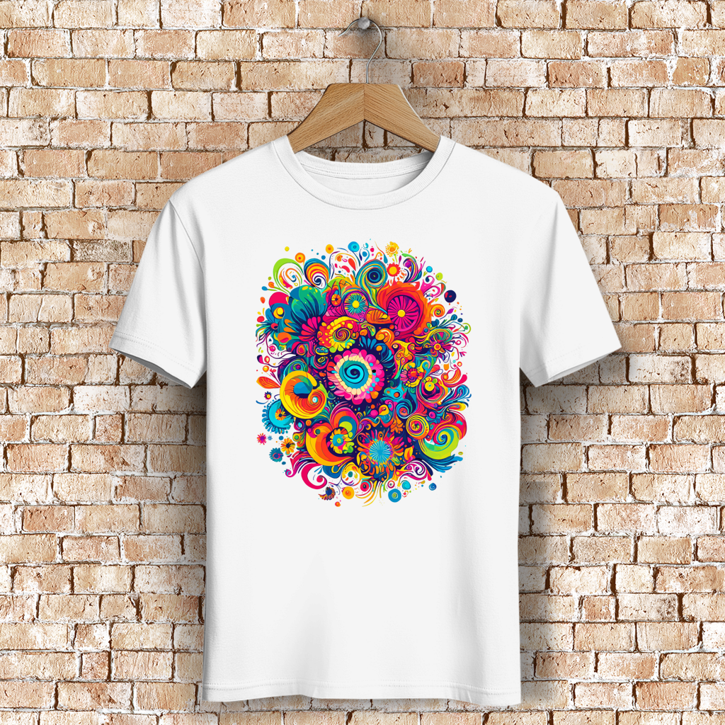 Herren Premium Bio T-Shirt Color Burst
