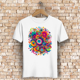 Herren Premium Bio T-Shirt Color Burst
