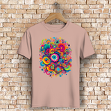 Herren Premium Bio T-Shirt Color Burst
