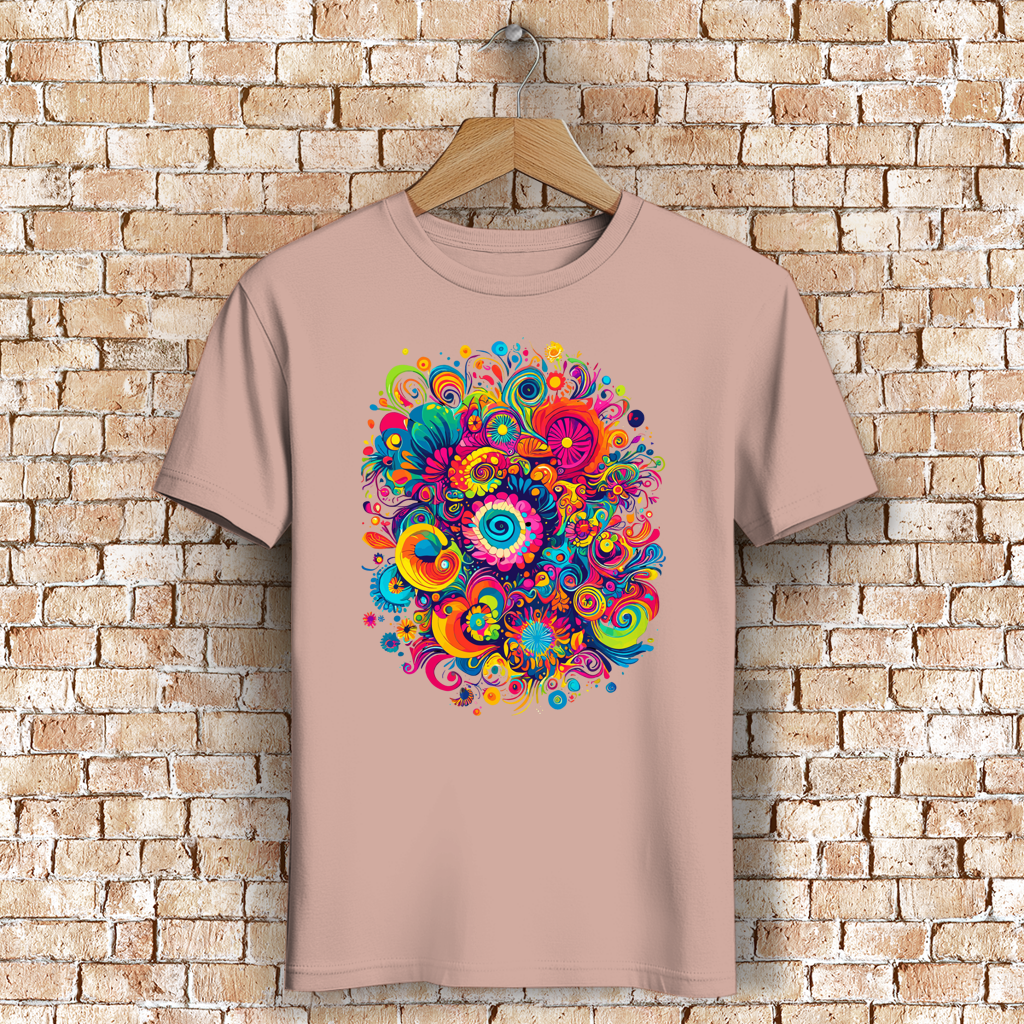 Herren Premium Bio T-Shirt Color Burst