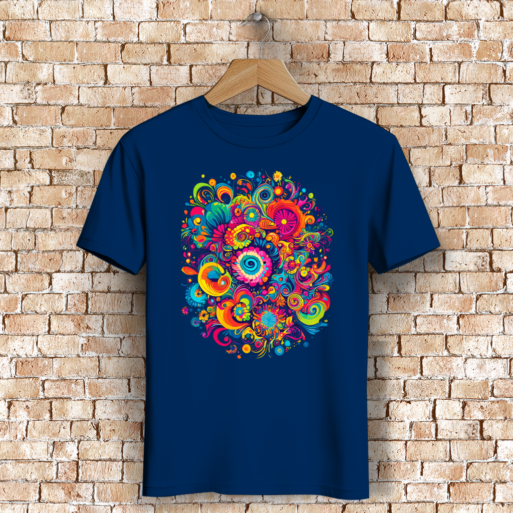 Herren Premium Bio T-Shirt Color Burst