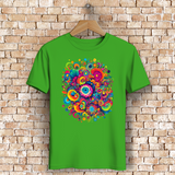 Herren Premium Bio T-Shirt Color Burst