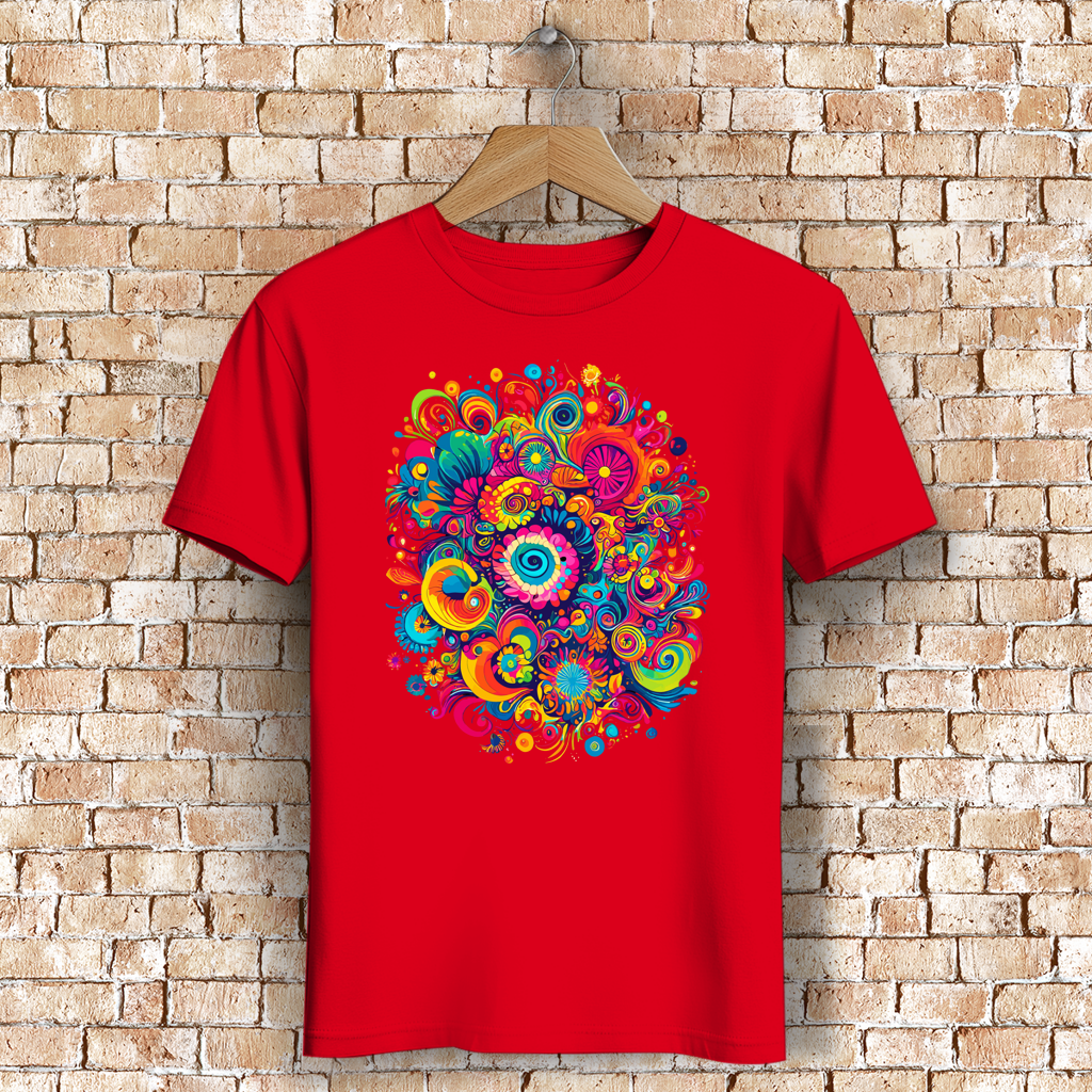Herren Premium Bio T-Shirt Color Burst