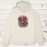 Herren Premium Bio Hoodie Color Burst
