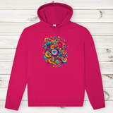 Herren Premium Bio Hoodie Color Burst