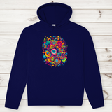 Herren Premium Bio Hoodie Color Burst
