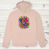 Herren Premium Bio Hoodie Color Burst