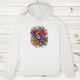 Herren Premium Bio Hoodie Color Burst