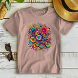 Damen Premium Bio T-Shirt Color Burst