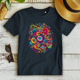 Damen Premium Bio T-Shirt Color Burst