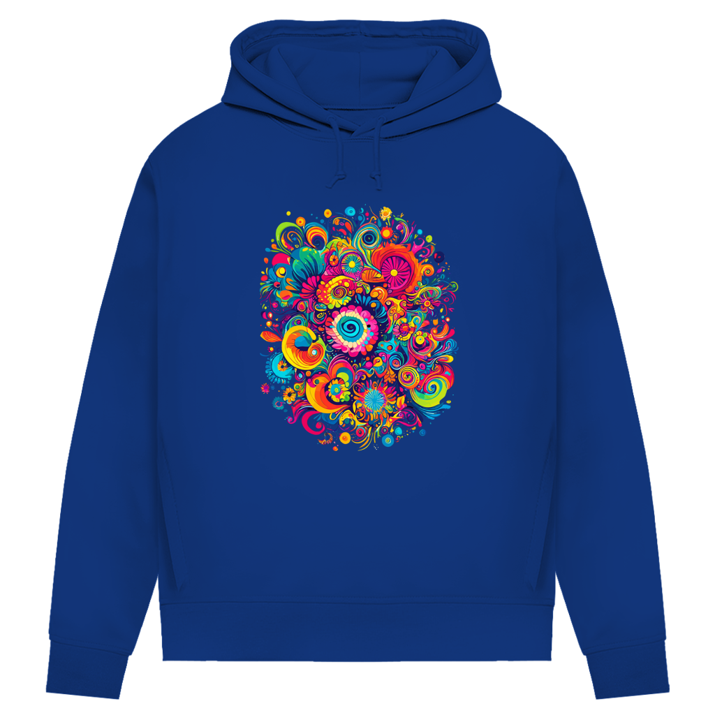 Damen Premium Bio Hoodie Color Burst