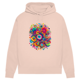 Damen Premium Bio Hoodie Color Burst