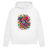 Damen Premium Bio Hoodie Color Burst