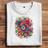 Oversize T-Shirt Color Burst