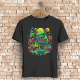 Herren Premium Bio T-Shirt Toxic Skull World
