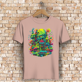 Herren Premium Bio T-Shirt Toxic Skull World