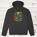Herren Premium Bio Hoodie Toxic Skull World