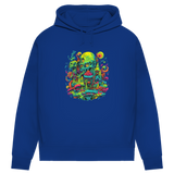 Damen Premium Bio Hoodie Toxic Skull World