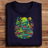 Oversize T-Shirt Toxic Skull World