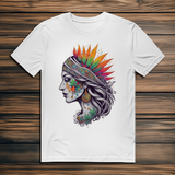 Herren Premium Bio T-Shirt Boho Cannabis Queen