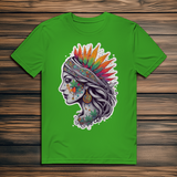 Herren Premium Bio T-Shirt Boho Cannabis Queen