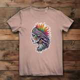 Damen Premium Bio T-Shirt Boho Cannabis Queen