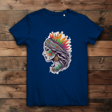 Damen Premium Bio T-Shirt Boho Cannabis Queen