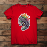 Damen Premium Bio T-Shirt Boho Cannabis Queen