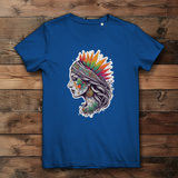Damen Premium Bio T-Shirt Boho Cannabis Queen