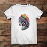 Damen Premium Bio T-Shirt Boho Cannabis Queen