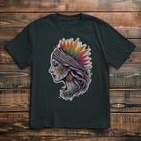 Oversize T-Shirt Boho Cannabis Queen