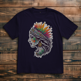 Oversize T-Shirt Boho Cannabis Queen