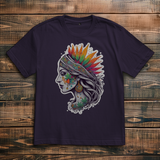 Oversize T-Shirt Boho Cannabis Queen