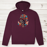 Herren Premium Bio Hoodie Aztec Shaman