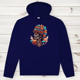 Herren Premium Bio Hoodie Aztec Shaman