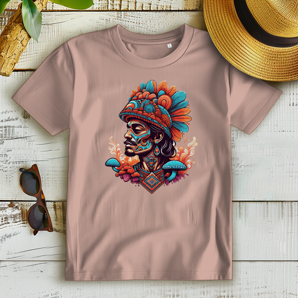 Damen Premium Bio T-Shirt Aztec Shaman