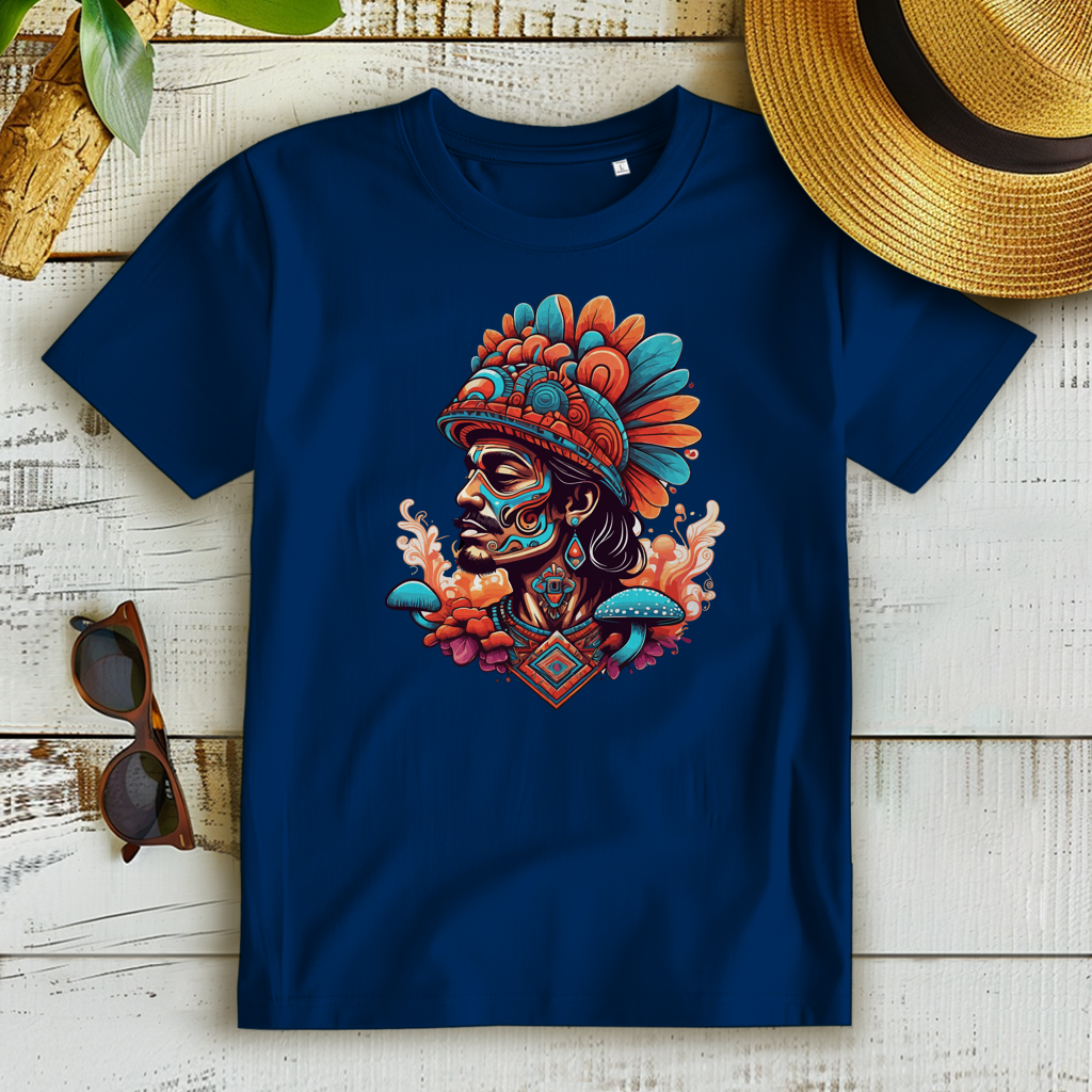 Damen Premium Bio T-Shirt Aztec Shaman
