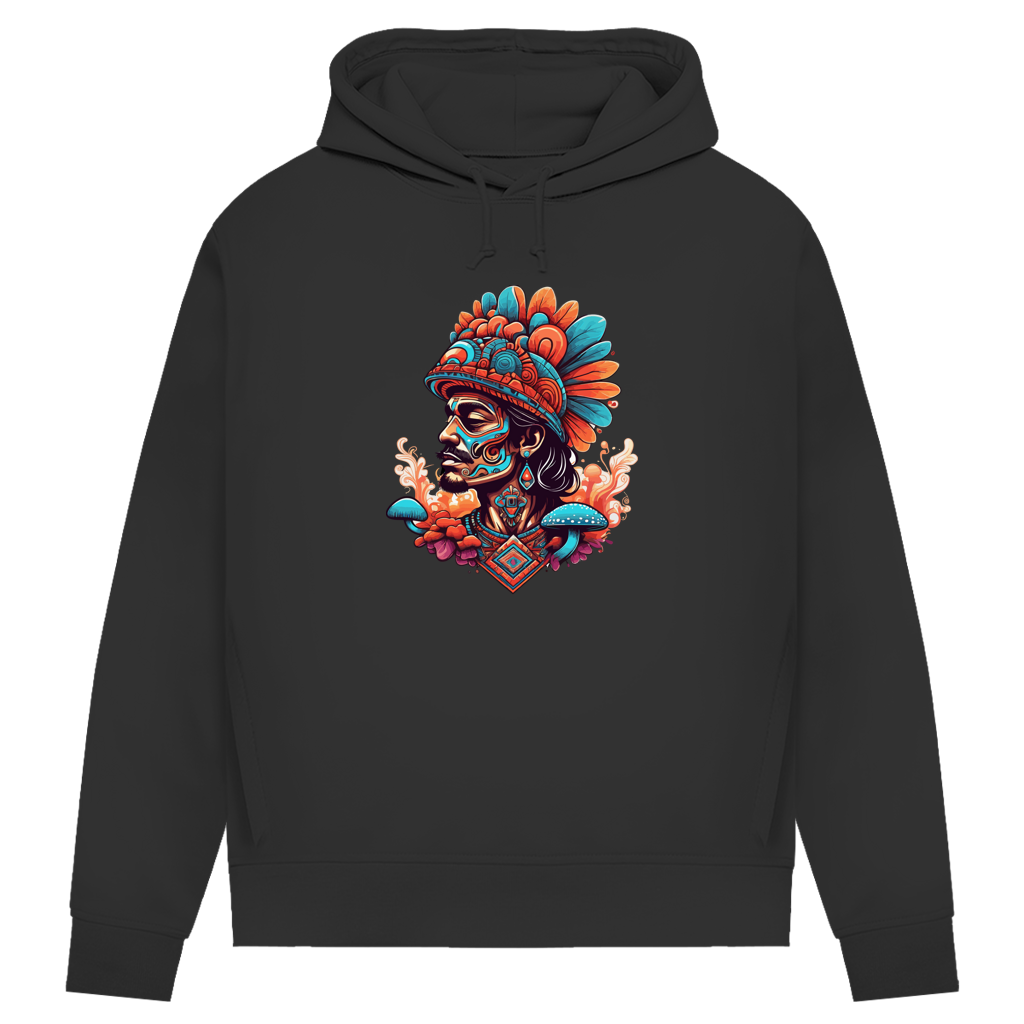 Damen Premium Bio Hoodie Aztec Shaman