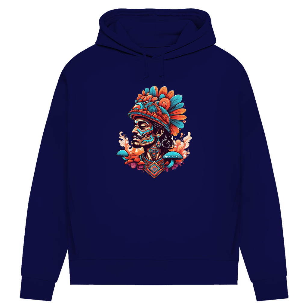 Damen Premium Bio Hoodie Aztec Shaman