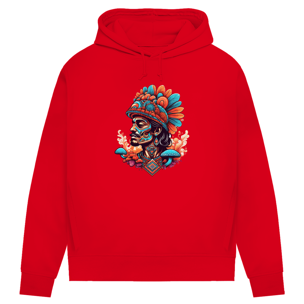 Damen Premium Bio Hoodie Aztec Shaman