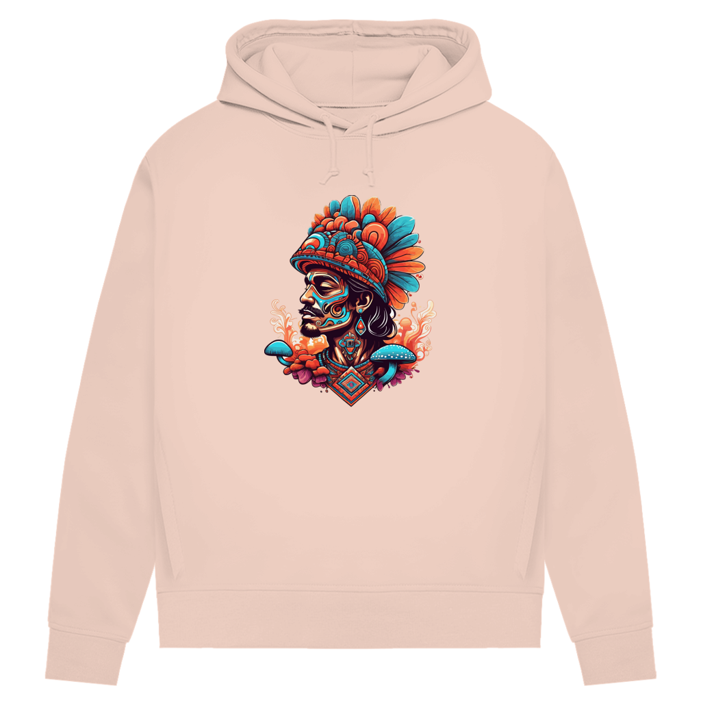 Damen Premium Bio Hoodie Aztec Shaman