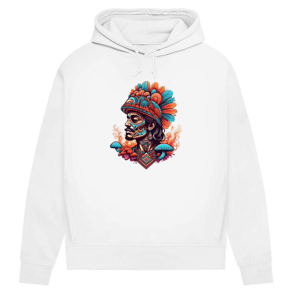 Damen Premium Bio Hoodie Aztec Shaman