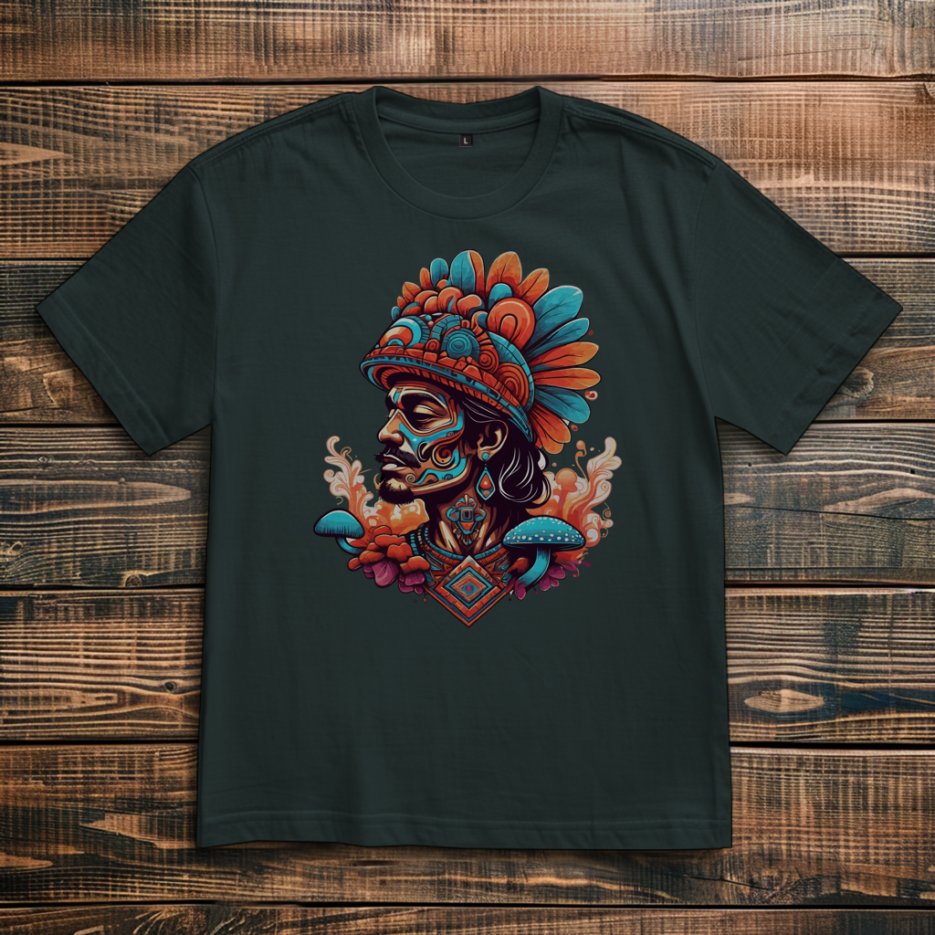 Oversize T-Shirt Aztec Shaman