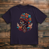 Oversize T-Shirt Aztec Shaman
