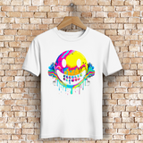 Herren Premium Bio T-Shirt Drip Smiley