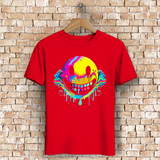 Herren Premium Bio T-Shirt Drip Smiley