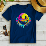 Damen Premium Bio T-Shirt Drip Smiley