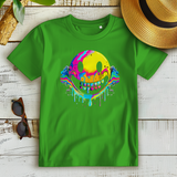 Damen Premium Bio T-Shirt Drip Smiley