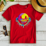 Damen Premium Bio T-Shirt Drip Smiley